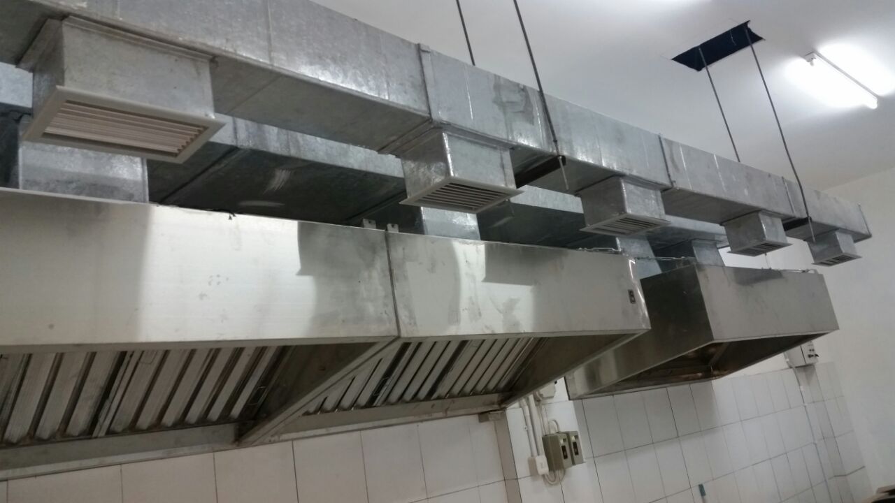 Exhaust Hood & Grease Filter