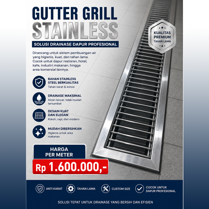 Panduan Memilih Kitchen Set Stainless Restoran
